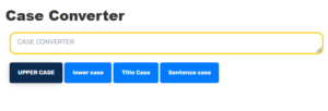 CASE CONVERTER