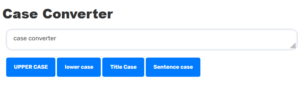 case converter