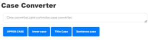 Case converter